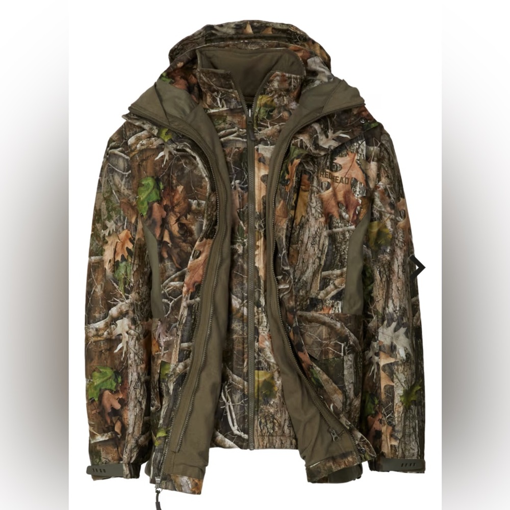RedHead Camo Silent Stalker Parka Coat size Large
